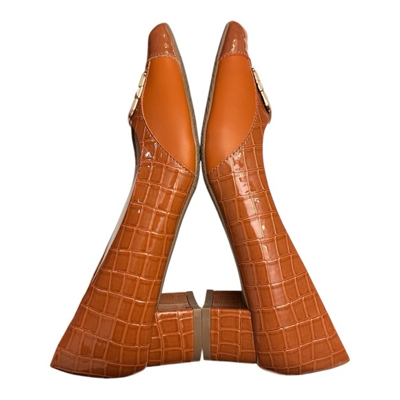 Benassal Bunion Orthopedic Brown Dress Block Heel Pumps Sophia Sensitive Feet - Picture 6 of 11